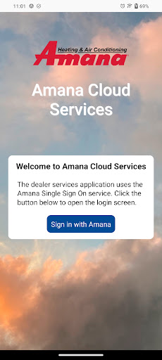 Amana Cloud Services Screen 3