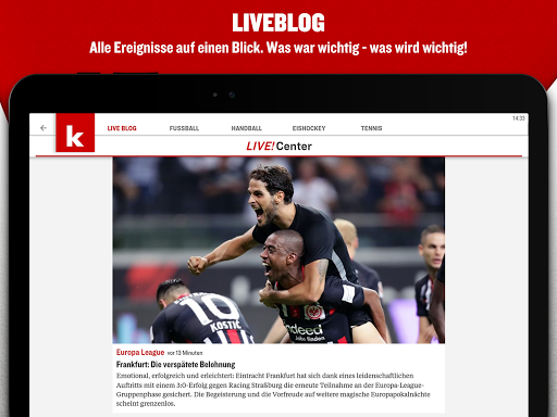 kicker Fußball News screenshots 12