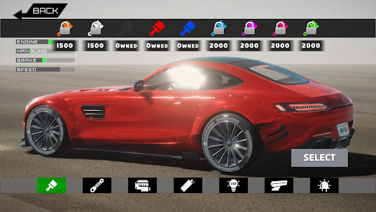 Real AMG GT Racing Driving
