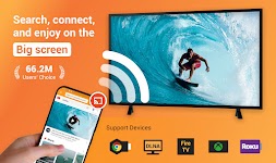 screenshot of Cast to TV, Chromecast & Roku