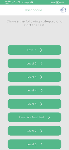 Android application TLC Practice exam 2.0 screenshort
