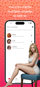 Virtual AI Girlfriend CoupleAI MOD APK (Premium Unlocked) 5