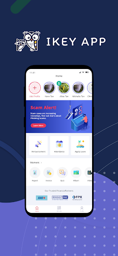 Android application iKEY - Education & Family screenshort