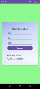 Block Calculator