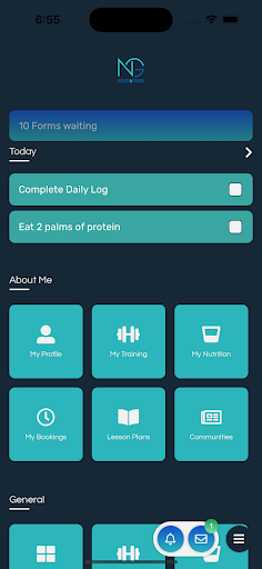 Android application NG Health screenshort