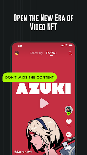 Android application REVO - Short Videos in Web 3.0 screenshort