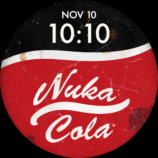 Fallout Nuka Cola Watch Face Screen 3