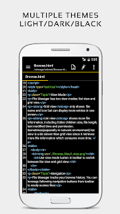 Zrzut ekranu edytora tekstu QuickEdit