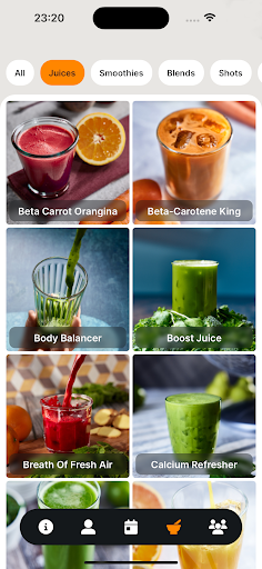 Juice Master One Screen 3