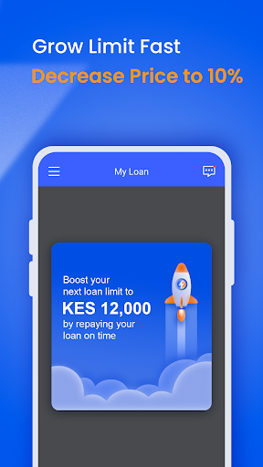 Android application FlashPesa-Loan up to 80000 Ksh screenshort