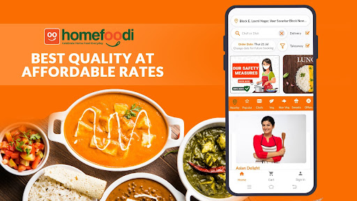 Homefoodi : Home Food Delivery Screen 3