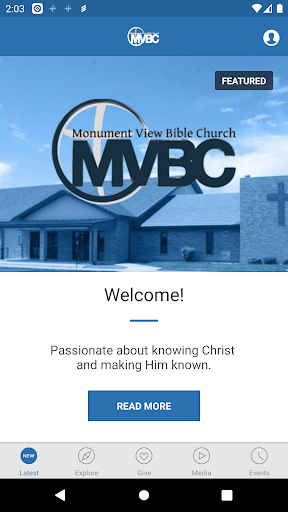 Android application Monument View Bible Fruita screenshort