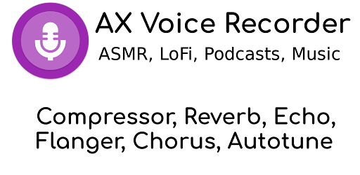 AX Voice Recorder with Effects