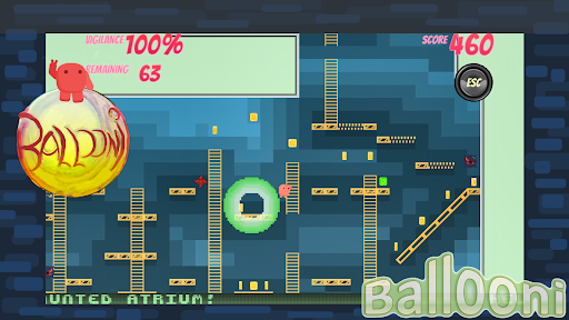 Android application Ballooni Run screenshort