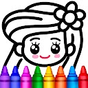 Herunterladen Kids Drawing Games: Coloring Installieren Sie Neueste APK Downloader