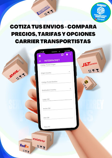 Android application Guias Prepago Envío Paquetería screenshort