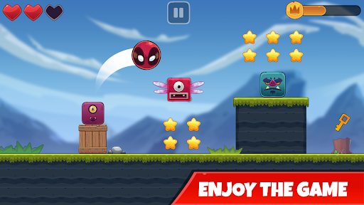 Red Bounce Ball: Jumping and Roller Ball Adventure  screenshots 5