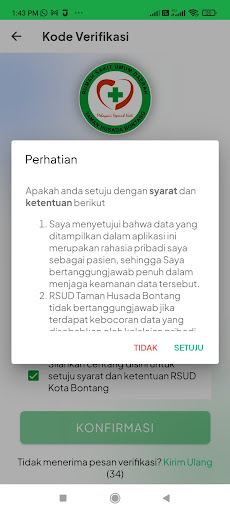 Siperban RSUD Taman Husada Screenshot 4 - AppWisp.com