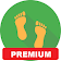 iWalkToo Premium: Walk Tracker & Pedometer icon
