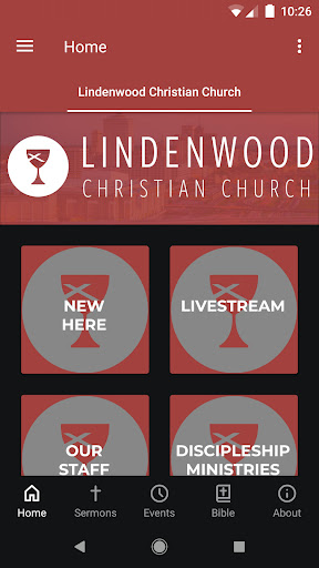 Android application Lindenwood Christian Church screenshort