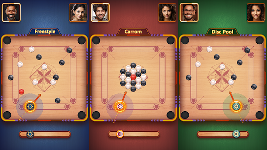 Carrom Plus-Disc Board Game 6