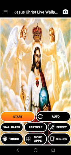 Android application 3D Jesus Live Wallpapers 2024 screenshort