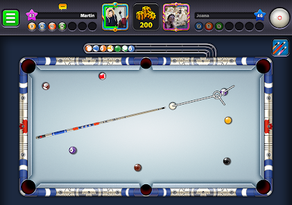 8 Ball Pool - An online multiplayer billiards game against players