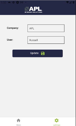 APL Order Scanning Screen 2