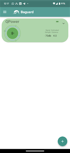 Android application Baguard Pro screenshort