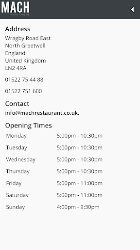 MaCh Restaurant Screen 3