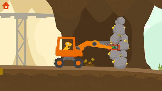 恐竜発掘探検隊 3 - 子供向けトラックシミュレーターゲーム