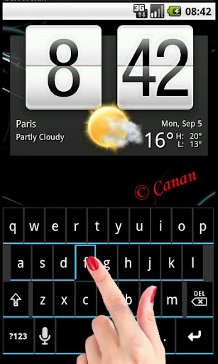 KB Skin : InovationBlue Screen 3