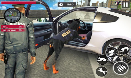 US Police Dog Crime Shooting 2.0 APK screenshots 1