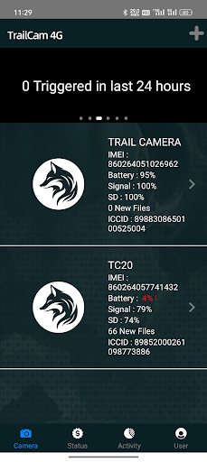 TrailCam 4G Screen 2