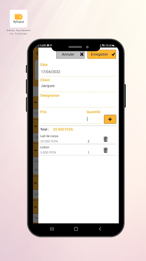 MyFinance Screen 3