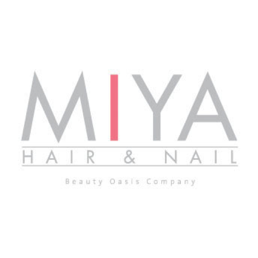 美容室・ヘアサロン HAIR & NAIL MIYA（ヘアー logo