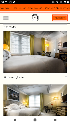 The Mark Hotel Screen 3