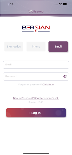Android application Bersian AI.POS screenshort