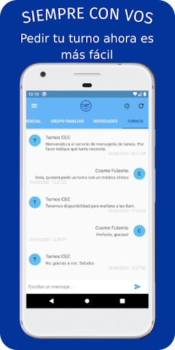 Android application CEC NQN screenshort