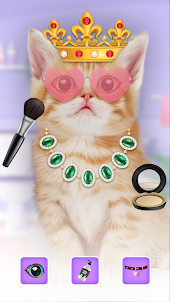 Кошка ASMR: Спа-салон макияжа