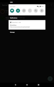 Captura de Pantalla 16 ServerDoor - SSH Client android