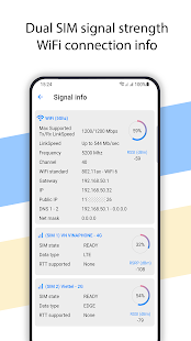 Net Signal Pro: екранна снимка на WiFi & 5G Meter