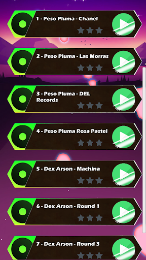 Peso Pluma Piano Song Game