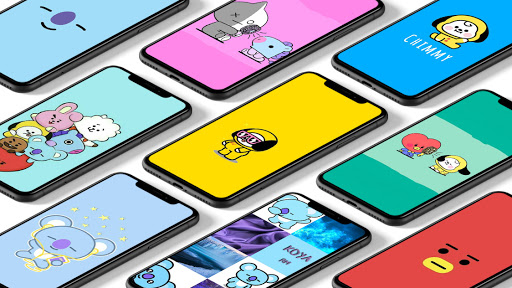 BT21 Cute Cartoon Wallpaper