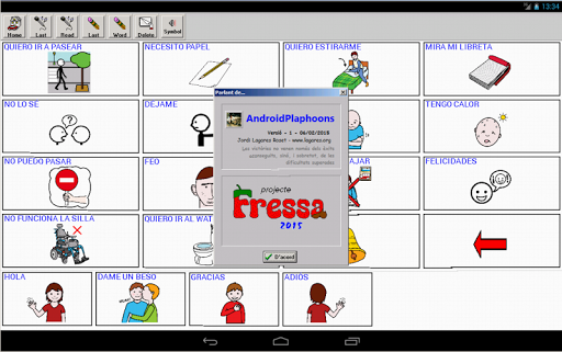 Android application Plaphoons screenshort