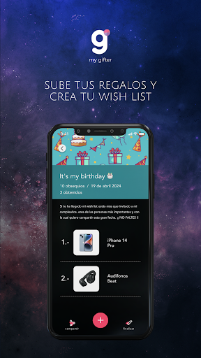 MyGifter Screen 2