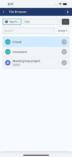 Android application Connect Mobile (C-Pen) screenshort
