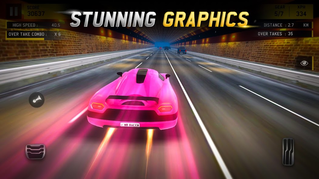 MR RACER : America Road Rush MOD APK screenshot