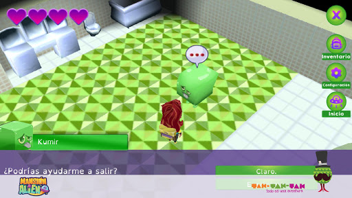 Android application Alien Mansion screenshort