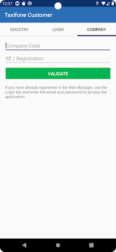 Taxifone Screen 3